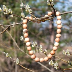 Можжевеловые бусы детские ТМ Леснушки