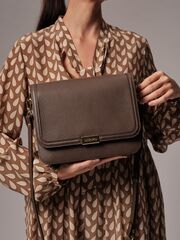 Сумка через плечо Deboro 30532 серый дым