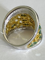 Лурда (кольцо из серебра)