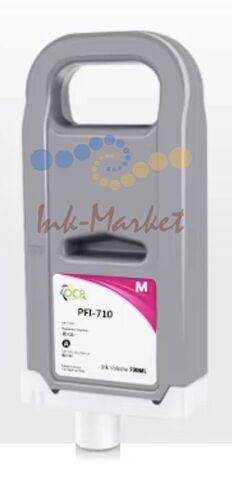 Совместимый картридж PFI-710M Magenta для Canon imagePROGRAF-TX2000/TX3000/TX4000 AQUAMARINE
