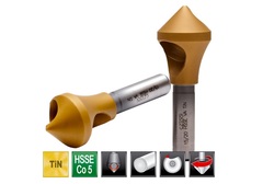 Зенковка ц/х 90° 28,0мм HSSE-VA TiN (15/20, полая, с отверстием) d12мм Bucovice(CzTool) 893020