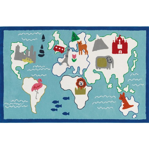  Ковер Designers Guild Kids Rugs Around The World DHR172/01, интернет магазин Волео