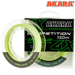 Шнур Akara  Competition Green 150 м 0,16