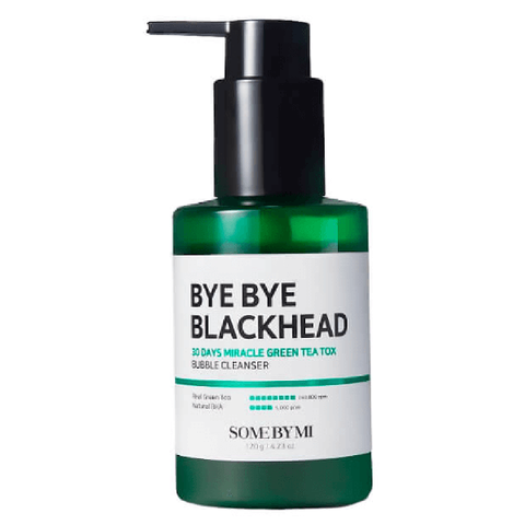 Очищающий пузырьковый гель для сужения пор Some by Mi Bye Bye Blackhead Bubble Cleanser, 120 гр