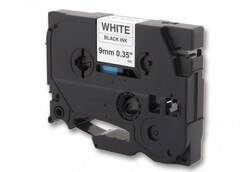 Лента Cactus CS-TZ221 (TZE-221) черный для принтеров Brother P-touch 18R, PT 1005F, PT 1010, PT 1090, PT 1230PC, PT 1260VP, PT 1280, PT 1830VP, PT 2030VP, PT 2420PC, PT 2430PC, PT 2460, PT 2470, PT 2480, PT 2700vp, PT 2730vp, PT 3600 (9 мм x 8 м)