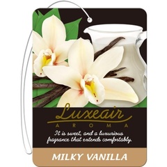 Картонный освежитель воздуха для автомобиля CARALL LUXEAIR 4115 (milky vanilla)