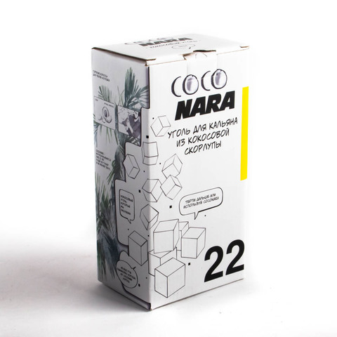Уголь Coco Nara 1 кг 22 мм