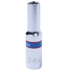 KING TONY (223506M) Головка торцевая глубокая шестигранная 1/4", 6 мм