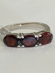 Гранат 56 (кольцо из серебра)