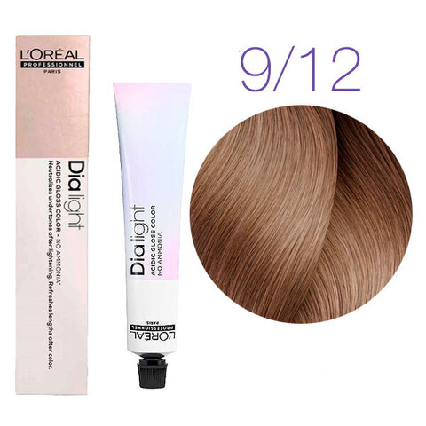 L'Oreal Professionnel Dia light 9.12 (Молочный коктейль холодный перламутровый) - Краска для волос