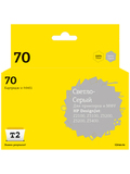 Картридж T2 IC-H9451 № 70 для HP Designjet Z2100, Z3100, Z3200, Z5200, Z5400, светло-серый, с чипом, пигментный