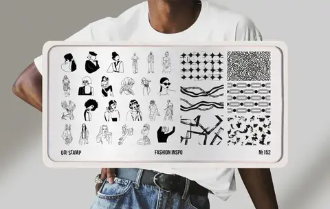 Пластина для стемпинга GO STAMP 152 Fashion Inspo