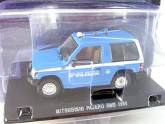 Mitsubishi Pajero SWB 1998 Italian 1:43 DeAgostini World's Police Car #S4