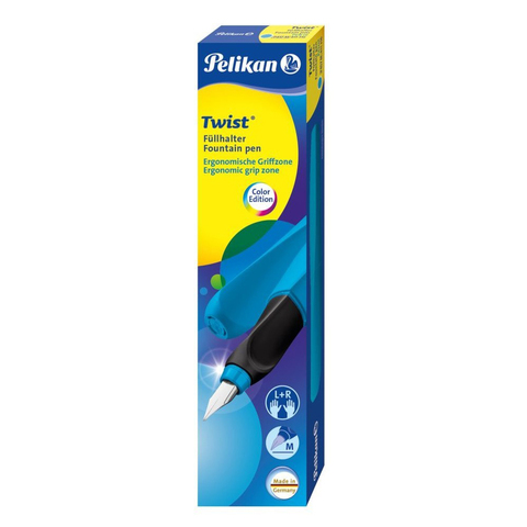 Ручка перьевая Pelikan Office Twist® Standard Petrol, M (811316)