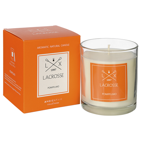 Свеча ароматическая 60ч Ambientair Lacrosse Грейпфрут