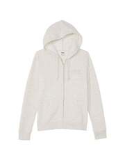 PINK FLEECE ZIP-UP PERFECT HOODIE