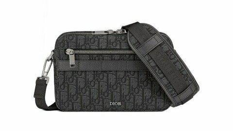 Сумка-мессенджер Dior Safari черный
