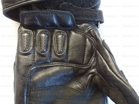 Мотоперчатки кожаные RS Taichi NXT047, чёрные