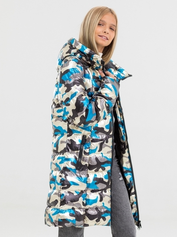 Камуфляжное пальто JAN STEEN