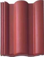 Цементно-песчаная черепица Braas (Браас) Таунус Красный 1шт (10шт=1м2)