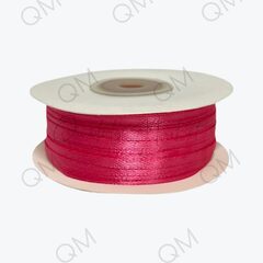 Лента атласная 3 мм 90 ярд (розовый) №134