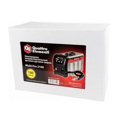 Аппарат полуавтомат. сварки, инвертор QUATTRO ELEMENTI Multi Pro 2100 (190A, 3 вида сварки (772-593)