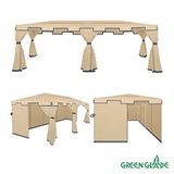 Тент шатер Green Glade 3x6