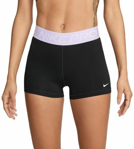 Женские теннисные шорты Nike Pro 365 Short 3in - black/lilac bloom/white