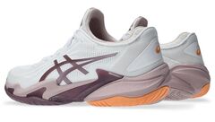 Женские теннисные кроссовки Asics Court FF 3 - white/watershed rose