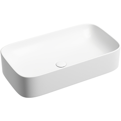 Ceramica Nova Element CN6054MW Умывальник чаша накладная прямоугольная 705*380*150мм (цвет Белый Матовый) фото