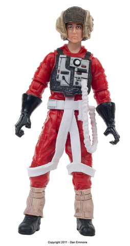 Фигурка Пилот B-Wing Кейан Фарландер Звёздные войны Винтаж VC63