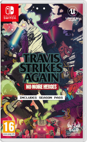 Travis Strikes Again: No More Heroes (картридж для Nintendo Switch, полностью на английском языке)