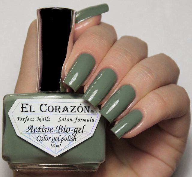 El Corazon 423/ 295 active Bio-gel  Cream оливковый