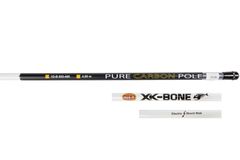 Удилище поплавочное без колец WFT XK Bone PURE CARBO POLE 400 см, 4-20 г