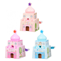 
          Точилка механическая Basir, одинарная, серия "Замок", фигурный корпус, 13*9 см