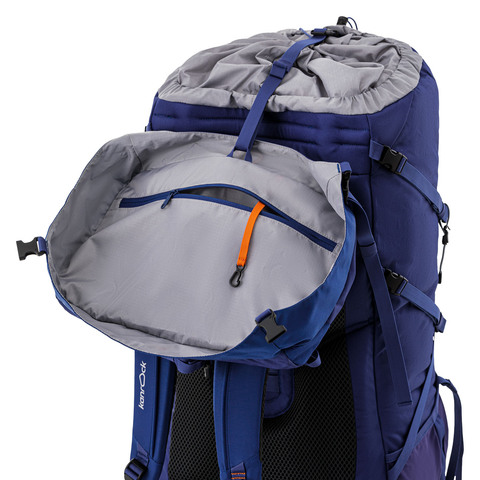 Картинка рюкзак туристический Kanrock Charger 90+15 Deep Blue/Blue - 26