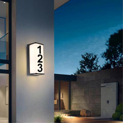 Уличный настенный светодиодный светильник Arte Lamp LANCIA A6419AL-1BK