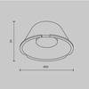 Комплектующие для светильника Maytoni Focus led LensD49-15