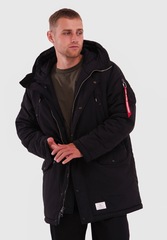 Парка Alpha Industries N-3B Altitude Mod Black (Черная)