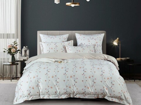 Постельное белье с одеялом 1.5 спальное Asabella Premium 2119-OSPS