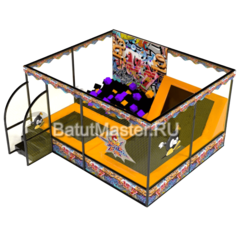 Батутная арена "Взрывная" 5,3x4,4x3 м