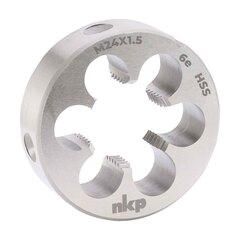 Плашка М24х1,5 DINEN22568 HSS 6e 55х16мм NKP 239242N