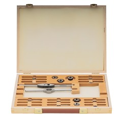 Набор метчиков и плашек UNF №5 -№12 115CrV3 17пр Bucovice(CzTool) 316000