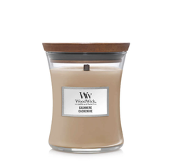 Свеча ароматическая WoodWick Cashmere маленькая 85г