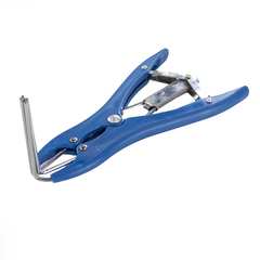 Расширитель воздушного шара для наполнения конфетти, Удлиненные усики 6,5 см, Синий, 21 см, 1 шт.