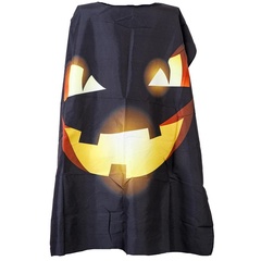 Плащ Halloween, Тыква зловещая, Черный