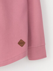 рубашка  для девочки  КР 302677-1/пепельная роза