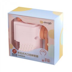 Точилка механическая Alingar, "Офис-vip", 1 отверстие, пластиковый корпус, регулятор толщ. карандаша, цвета ассорти, инд. упаковка, 70*140*145 мм