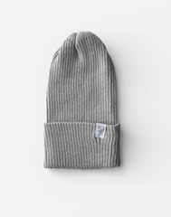 6000-13 Шапочка-колпачок вязаная Simple (серый)