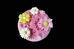 Силиконовый молд Цветочки /ромашки